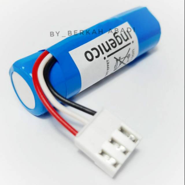 Baterai mesin edc ingenico iwl220 warna biru baru bergaransi