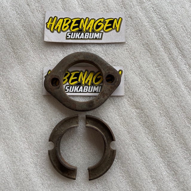ring leher knalpot kuku macan honda tiger 2000 lama lawas tilam tilas ORI SECOND CABUTAN HARGA SET