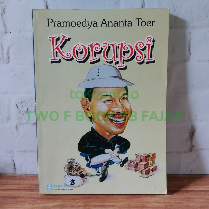 BUKU KORUPSI - PRAMOEDYA ANANTA TOER ( RARE / LANGKA )