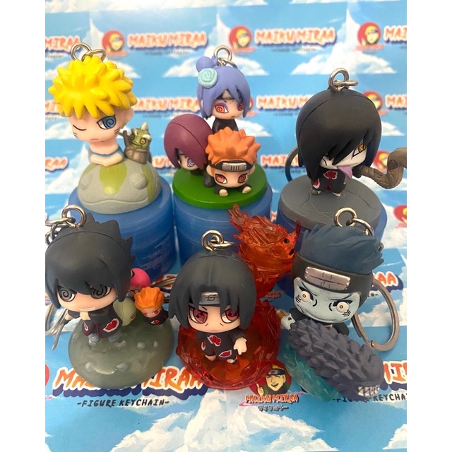 Figure Keychain / Gantungan Kunci Naruto Akatsuki Chibi