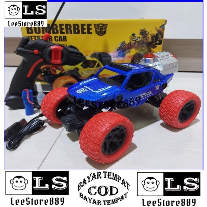 Mobil Remote Control Off Road Besar Mengeluarkan Asap / Mainan Rc