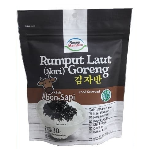 NORI GORENG RESEP MAMAKU 30GR RUMPUT LAUT FRIED SEAWEED HALAL