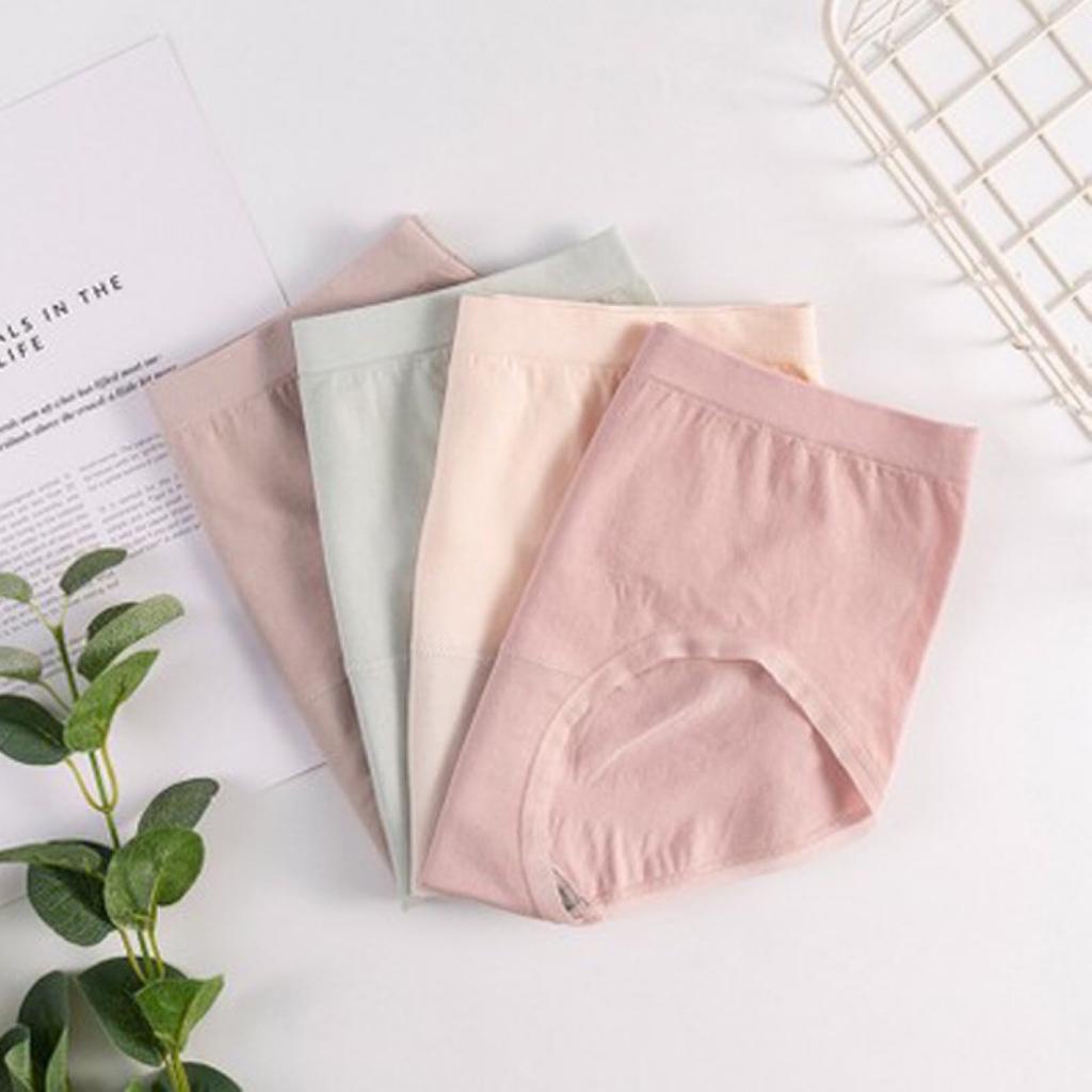 ❤️GTB❤️ [Set Kotak 4pcs] Celana dalam antibakteri graphene wanita Pakaian Dalam CD Seamless B079