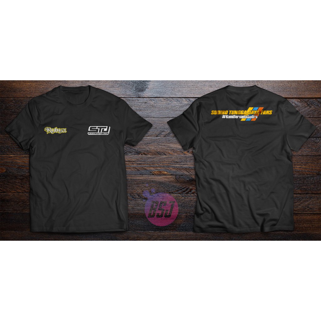 Kaos Bismania STJ Rubya Kami Bersama Sudiro Cotton Combed 30s Sablon DTF Warna (Bonus Masker)