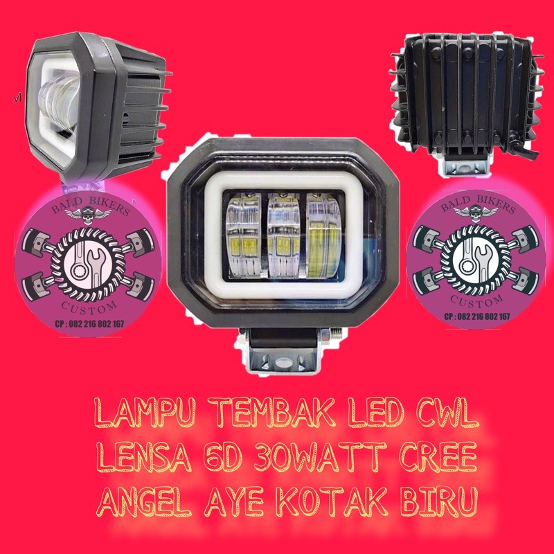 Lampu tembak kotak LED CWL