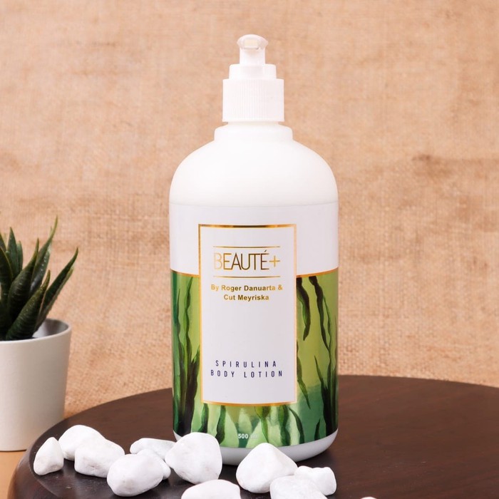 Beaute+ Spirulina Body Lotion by Roger & Cut Meyriska | Beaute Plus