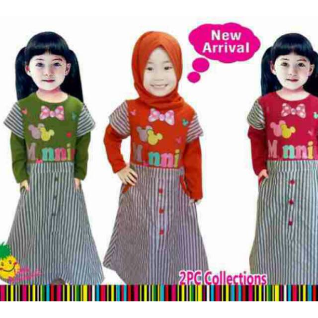 Little pineapple minnie mouse gamis
