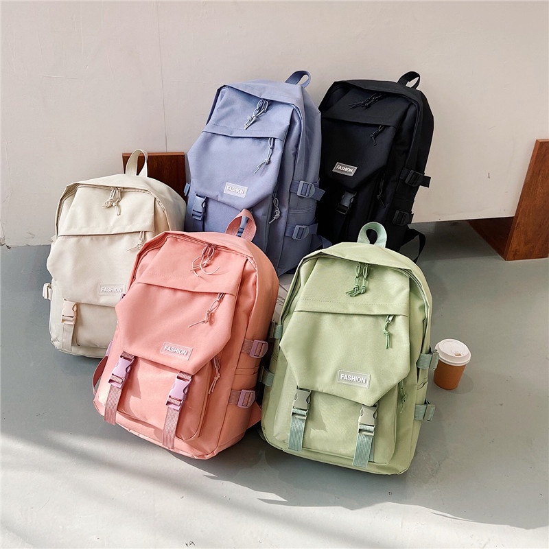MURMURE.ID | TAS RANSEL IMPORT WANITA  ALA KOREA BACKPACK IMPORT TAS SEKOLAH KULIAH KERJA REMAJA-1