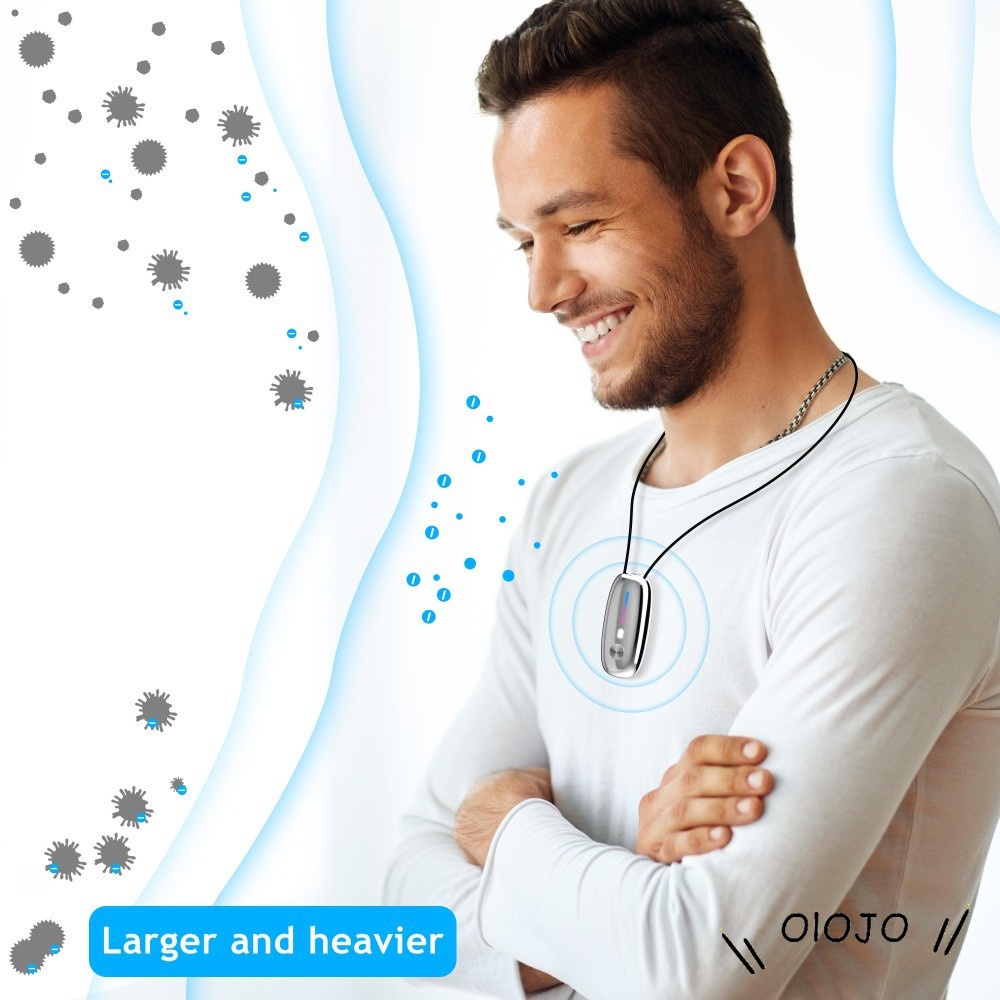 Kalung Air Purifier Smart Anion Pembersih Udara Portable - ol