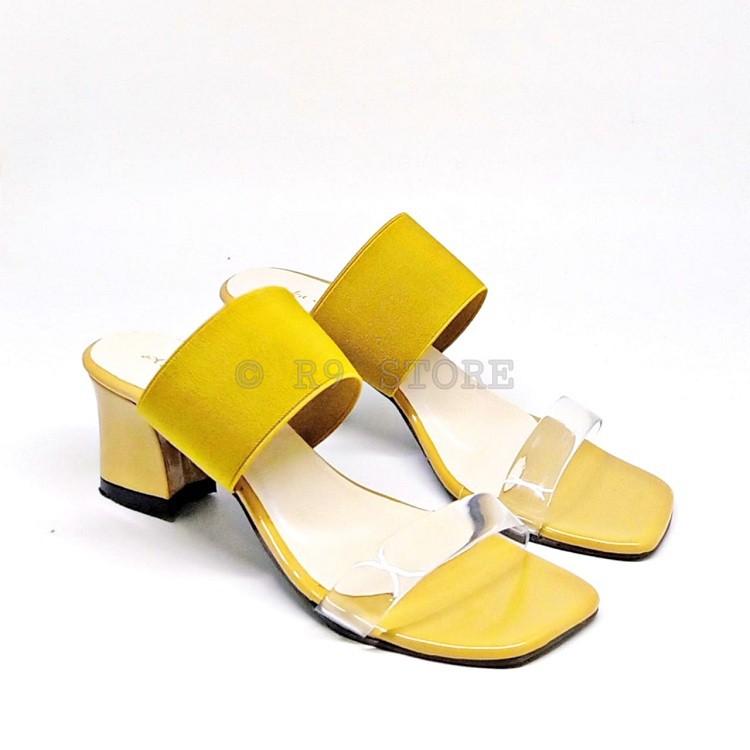 Serba 25k Sandal Heels Wanita  Karet Jelly R 41