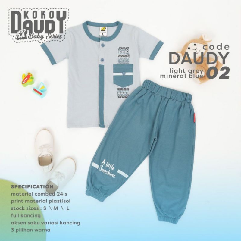 DAUDY SET KOKO BAYI USIA 3bln - 2,5th KREMO KIDS