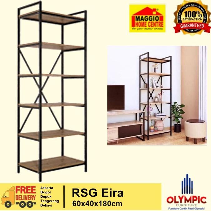 Rak Display - Rak Pajangan - Lemari Buku Rsg Eira - Olympic