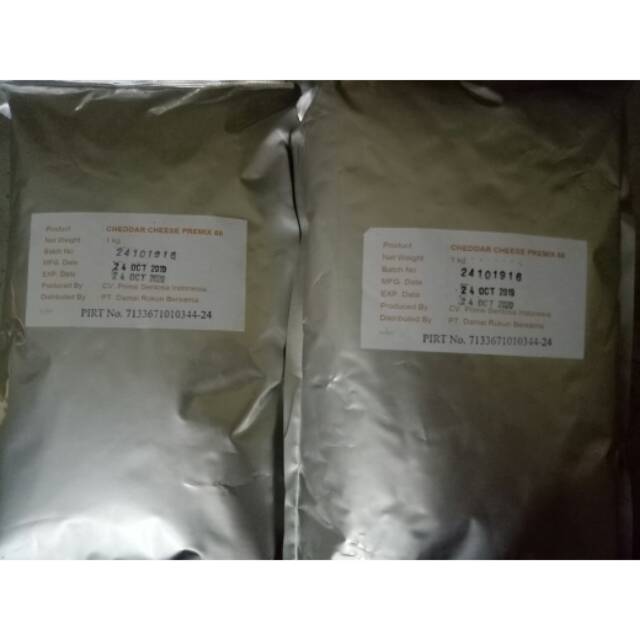 

Keju Cheddar premix 1kg