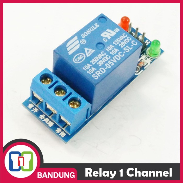 RELAY 5V 1 CHANNEL OUTPUT 250VAC 30VDC 10A MODULE FOR ARDUINO