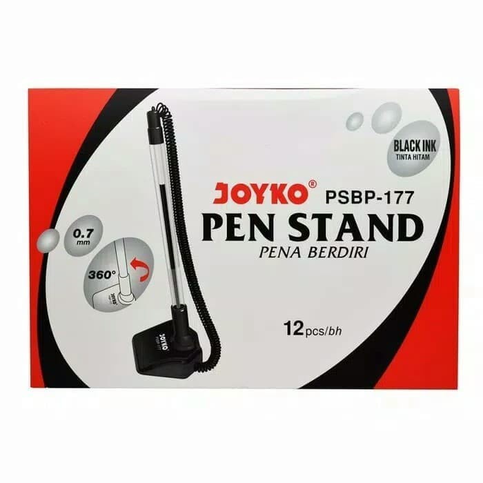 

(PACK) Pen Stand / Pulpen Berdiri Bisa Ditarik - Joyko PSBP-177