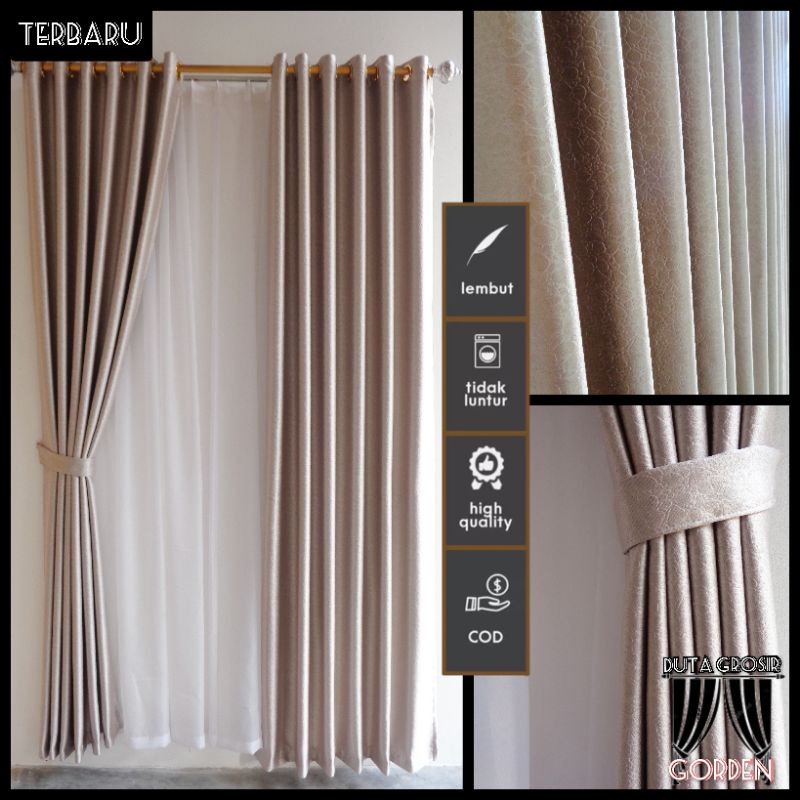 GORDEN BLACKOUT POLOS GOLD MEWAH MURAH MODEL SMOKRING TERBARU