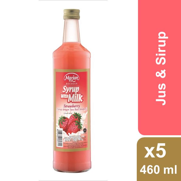 

Marjan Boudoin Milk Strawberry 460 ml x5