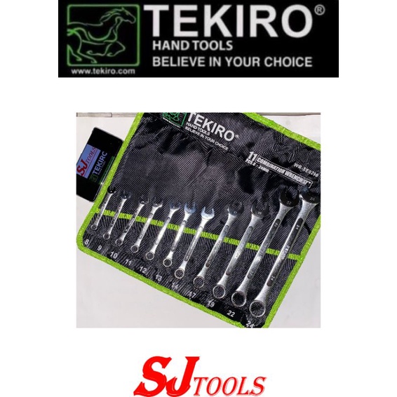 Kunci Ring Pas Set 8-24mm Tekiro