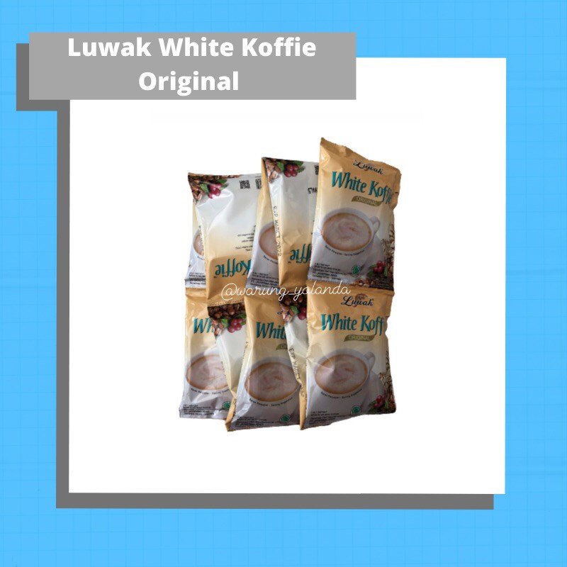 

Kopi Luwak White Coffe 1 Renceng