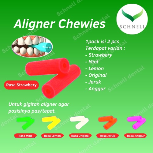 Jual Alat Penggigit Gigi/Chewies Aligner Bite Teeth/Gigi Aligner