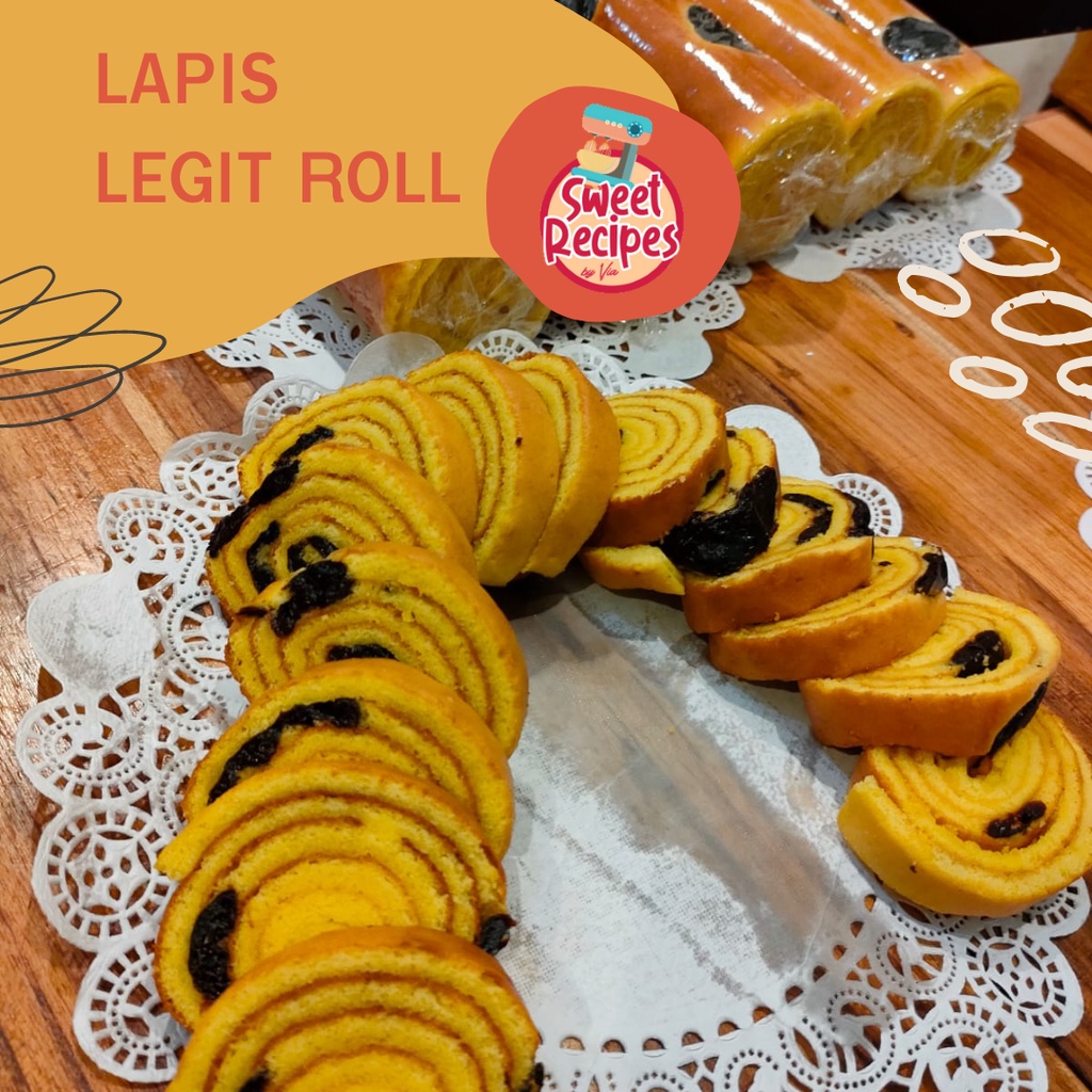 

Lapis Legit Roll Prune Sweet Recipes by Via