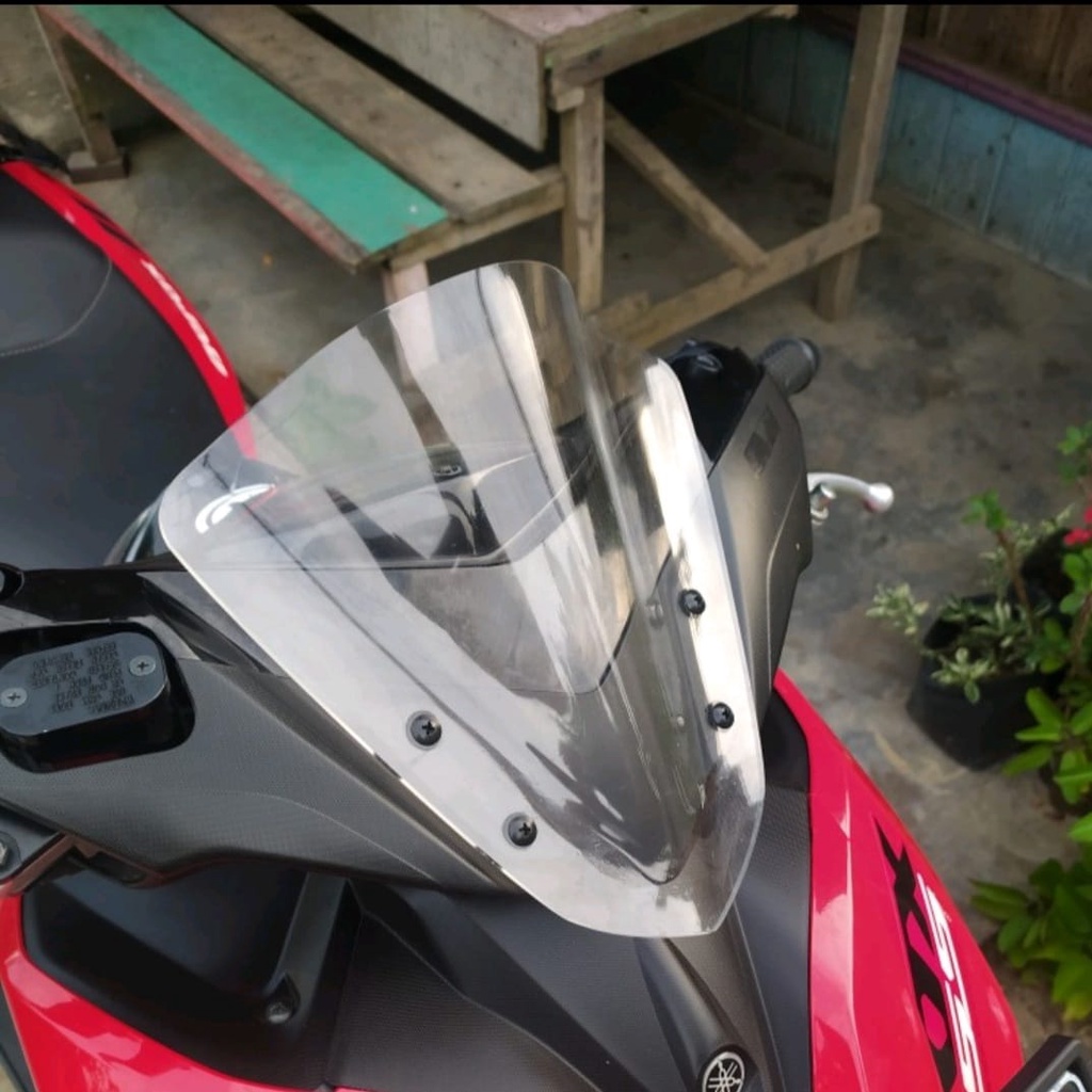 VISOR  AEROX 155 WINDSHIELD YAMAHA AEROX 155 CONNECTED