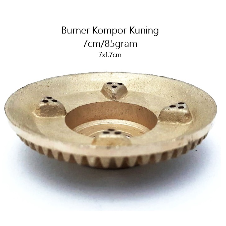 Burner Kompor Kuningan 7cm/85gr