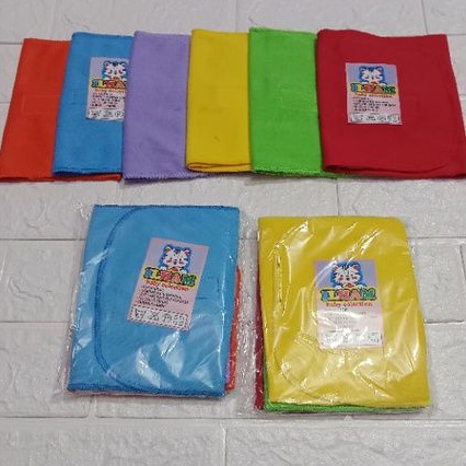 PRAKTIS!! GURITA BAYI DENGAN PEREKAT (3PCS) WARNA RAINBOW