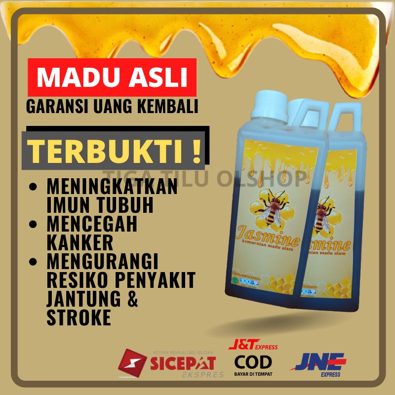 

Madu Asli 100% Madu Hutan Asli Multiflora Jasmine Madu Organik Madu 1kg Madu Murni Asli