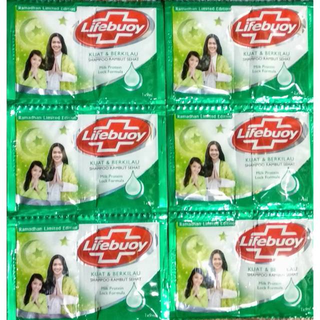 Shampo Lifebuoy Hijau | Shampo Lifebuoy Kuat Berkilau | Lifebuoy Sachet