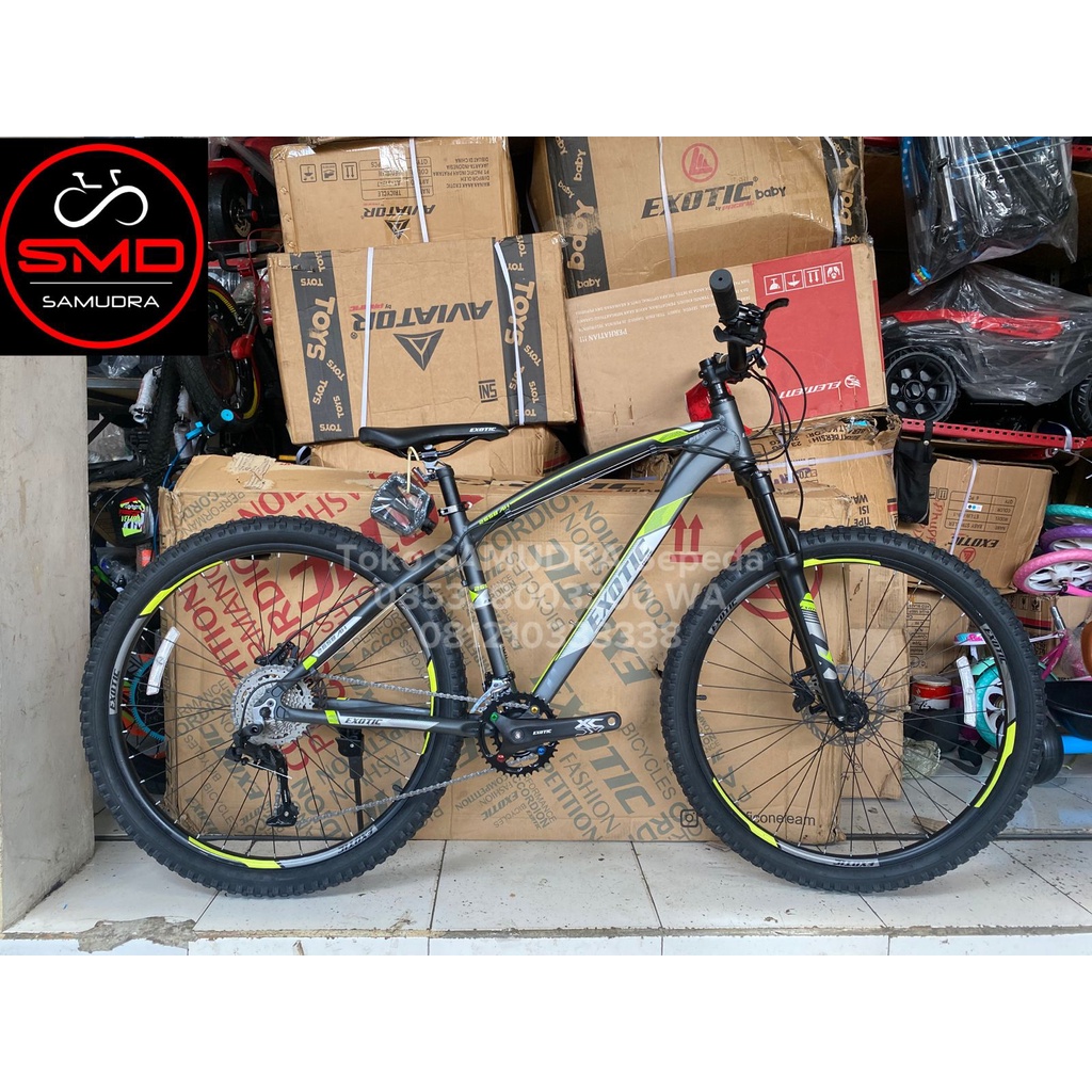 Sepeda Gunung MTB 27.5 Exotic 2658 AH Alloy Hydrolic Murah BDG