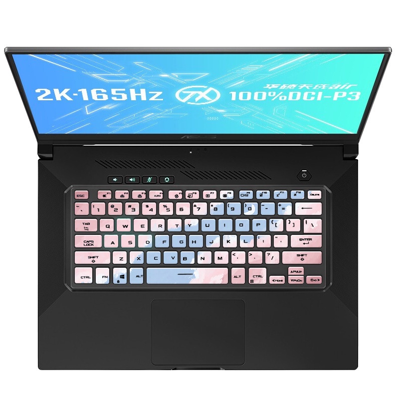 Film Pelindung Keyboard Motif Kartun Bunga Untuk ASUS Air FX516P ROG Zephyrus TUF DASH 15.6 &quot;GU603HM GV301QE