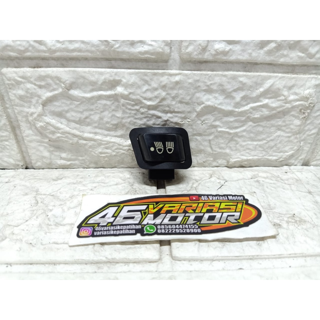 SAKLAR LAMPU TOMBOL DIM 3 FUNGSI HONDA BEAT FI