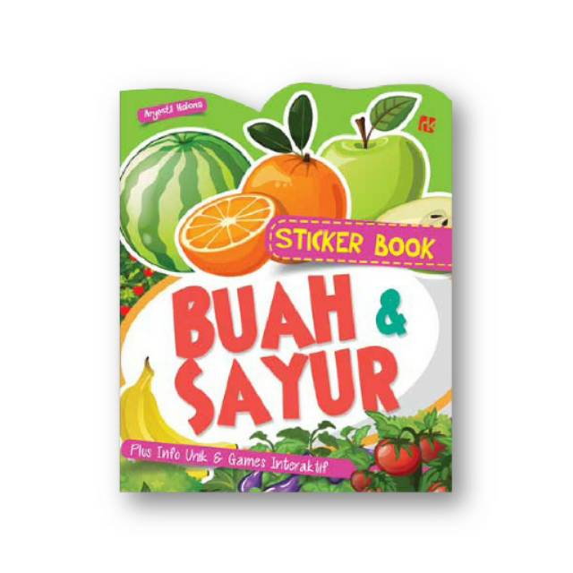 

STICKER BOOK; BUAH & SAYURAN