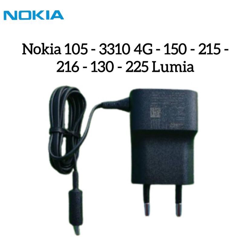 GROSIR CHARGER NOKIA LUMIA MICROSOFT AC-20E NOK 105 108 3310 150 215 216 130 225 ORIGINAL