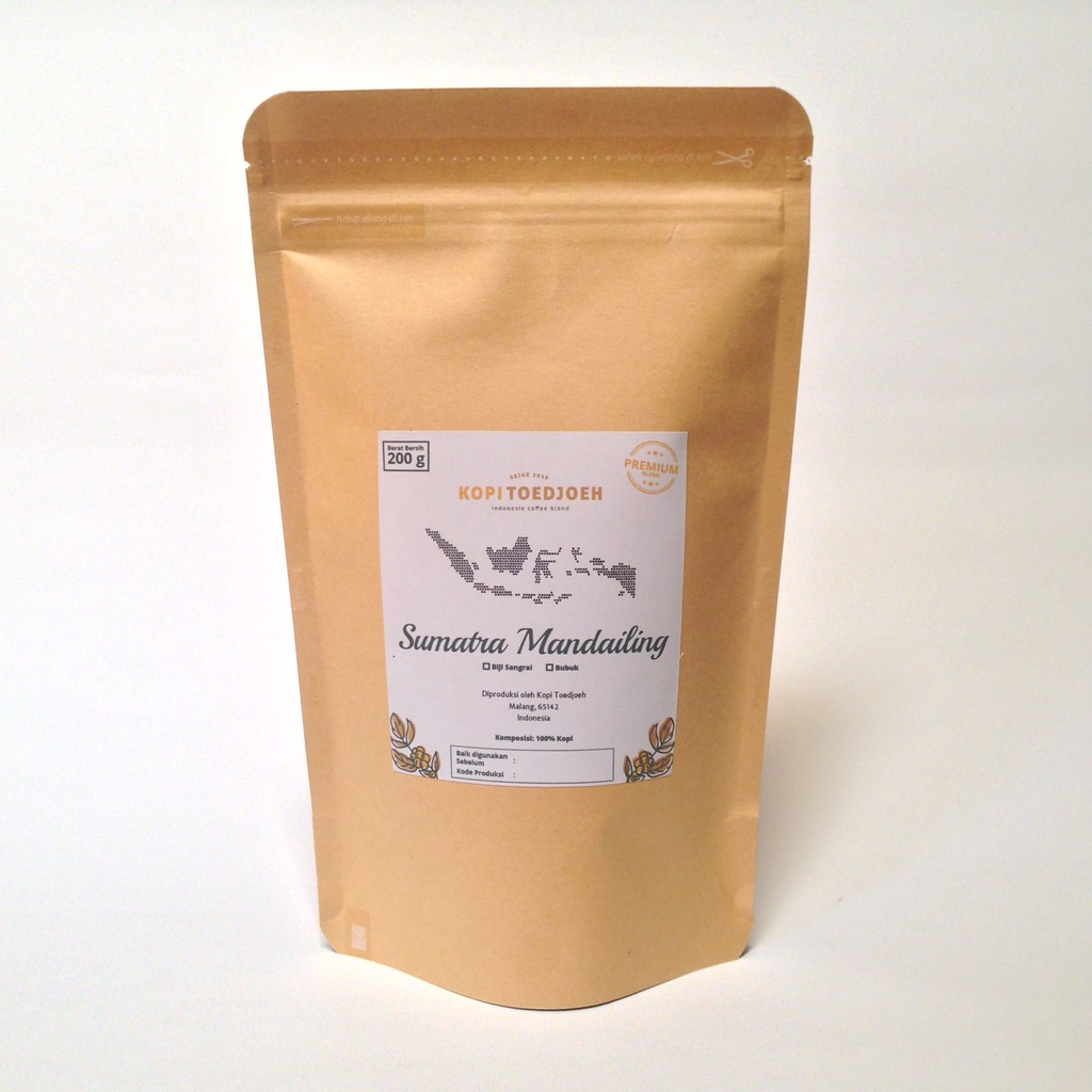 

KOPI SUMATRA MANDAILING 200GR