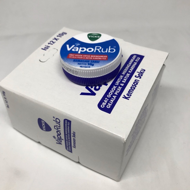 Jual Vicks Vaporub 10 Gram Indonesiashopee Indonesia