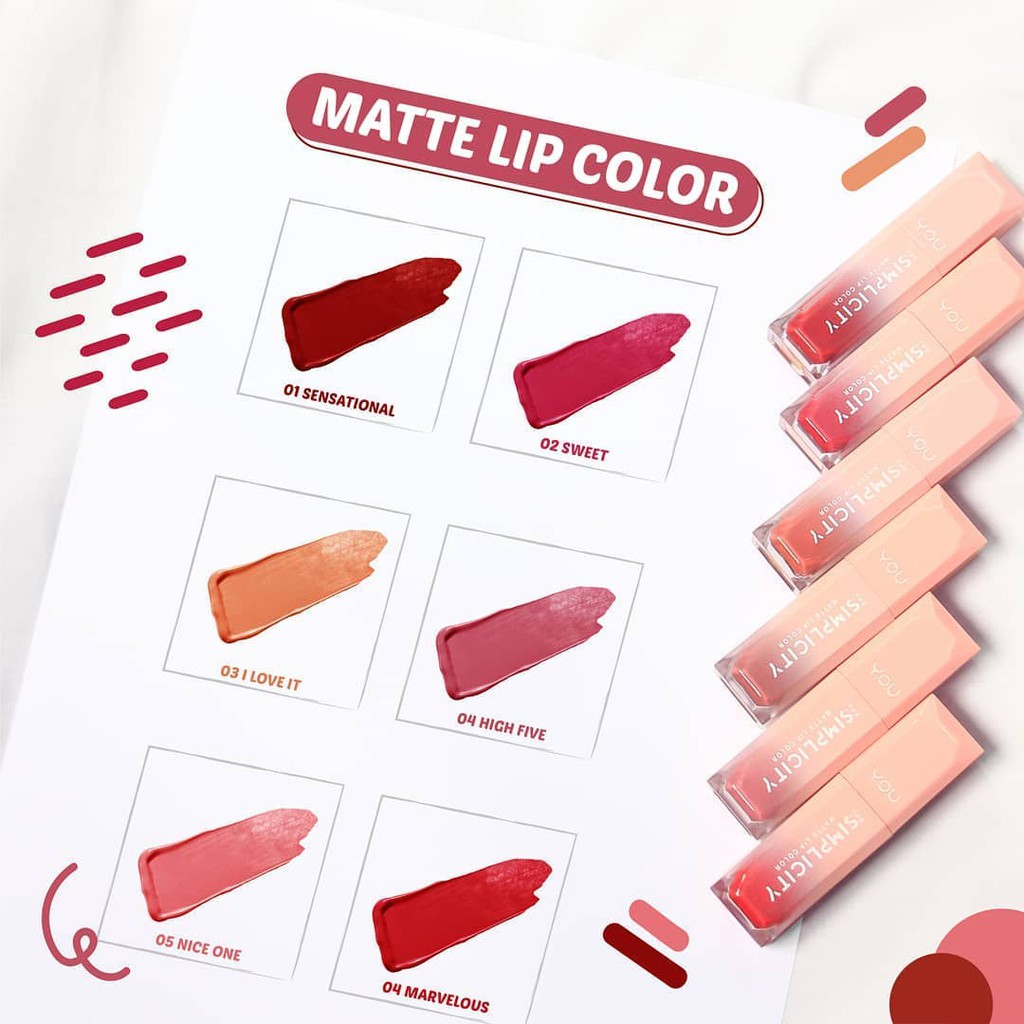 The Simplicity Matte Lip Color by YOU Makeups