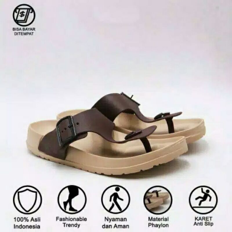 SANDAL JEPIT CASUAL PORTO 39-44