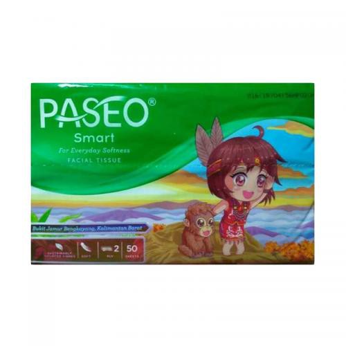 Paseo Smart Facial Tissue Travel Pack 50 sheets