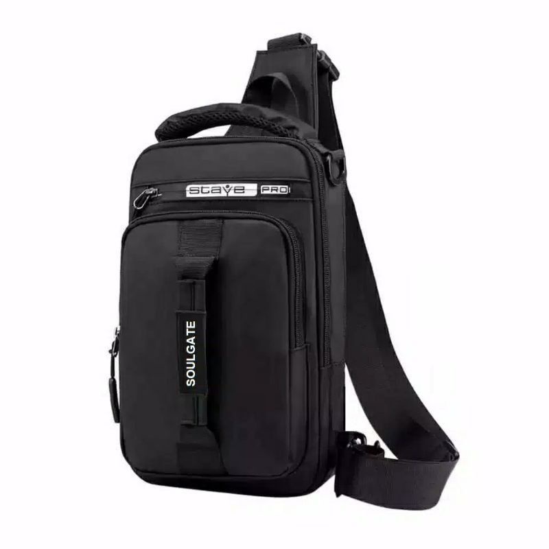 WAISTBAG TAS SELEMPANG PRIA SLING BAG BISA JADI TAS RANSEL MODEL TERBARU