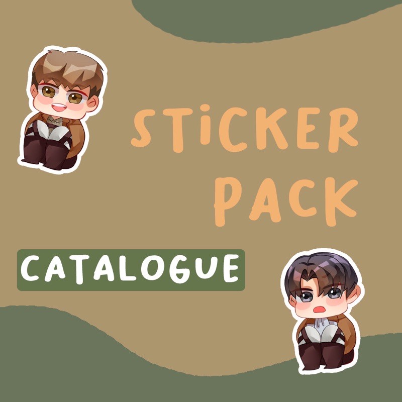 

Attack On Titan’s Sticker Pack
