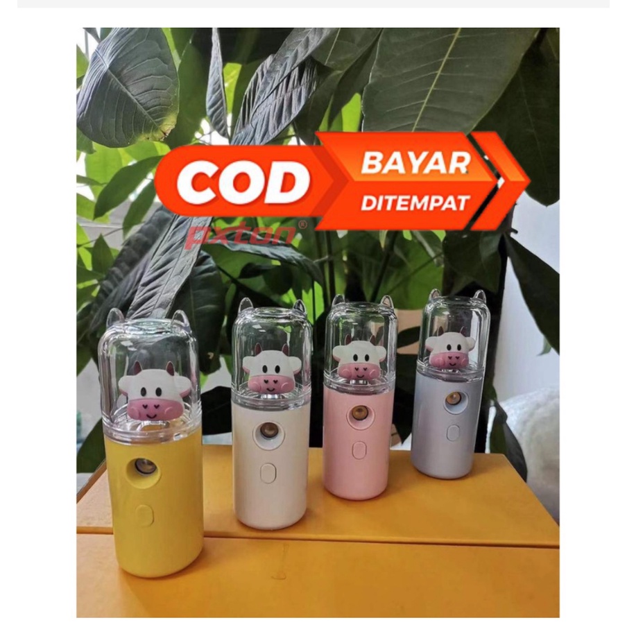 Nano Spray Wajah Portable Face Mist Sprayer Pelembab USB Humidifier Mini Portable Pelembab Kulit Wajah Sanitizer