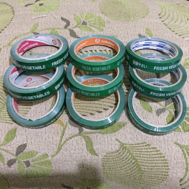 

Isolasi / Selotip khusus untuk Sayuran FRESH VEGETABLES