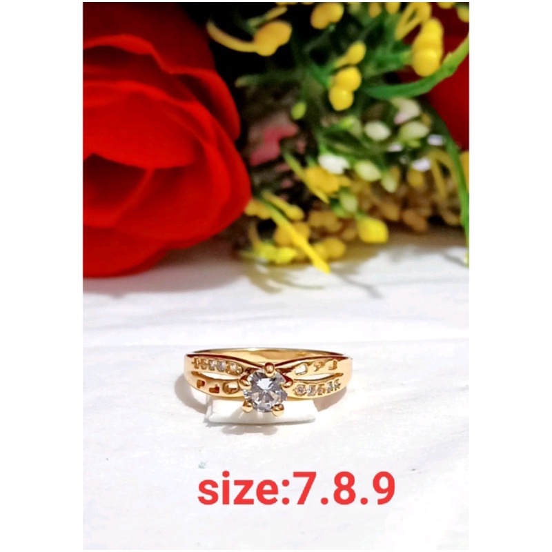 Cincin Dewasa TITANIUM Gold  Anti Karat | COD