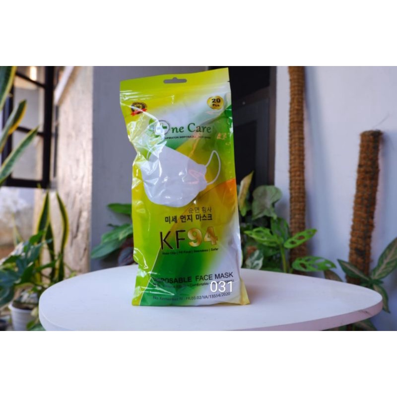 MASKER ONE CARE | CHASA (EMBOS) KF 94 MIX ISI 10pcs | Masker KF94 OneCare Mix Murah