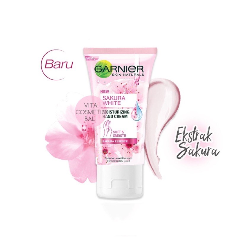 Garnier Sakura White Moisturizing Hand Cream