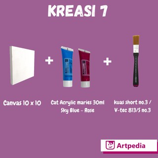 KANVAS LUKIS 20X20 CM CANVAS UKURAN 20 X 20 CM PAKET KANVAS LUKIS 20X20 CM CANVAS UKURAN 20 X 20 CM PAKET