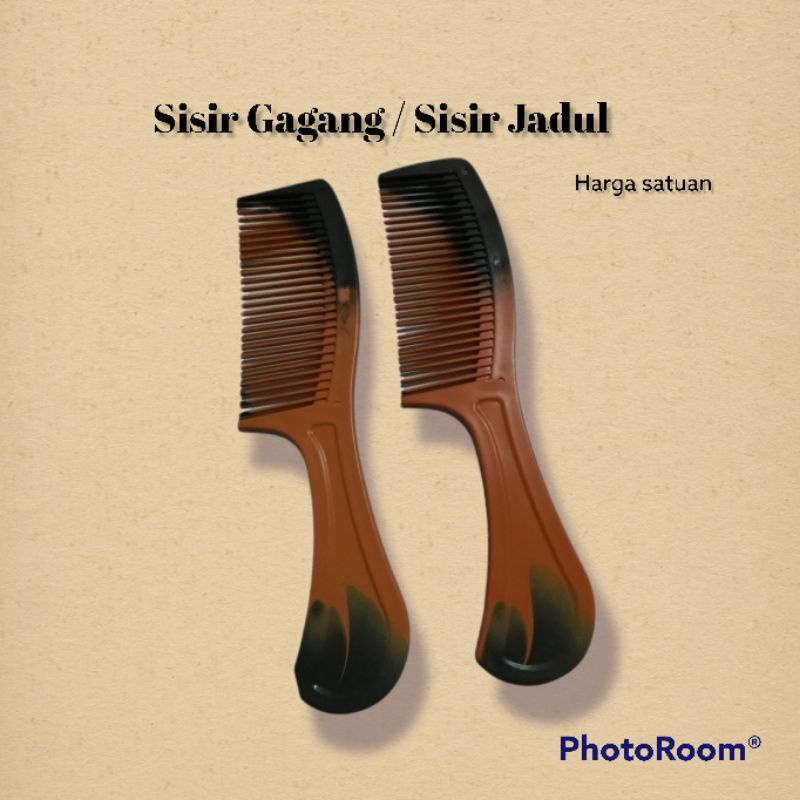 Sisir Gagang Plastik Besar Murah/Sisir jadul/Sisir Rambut