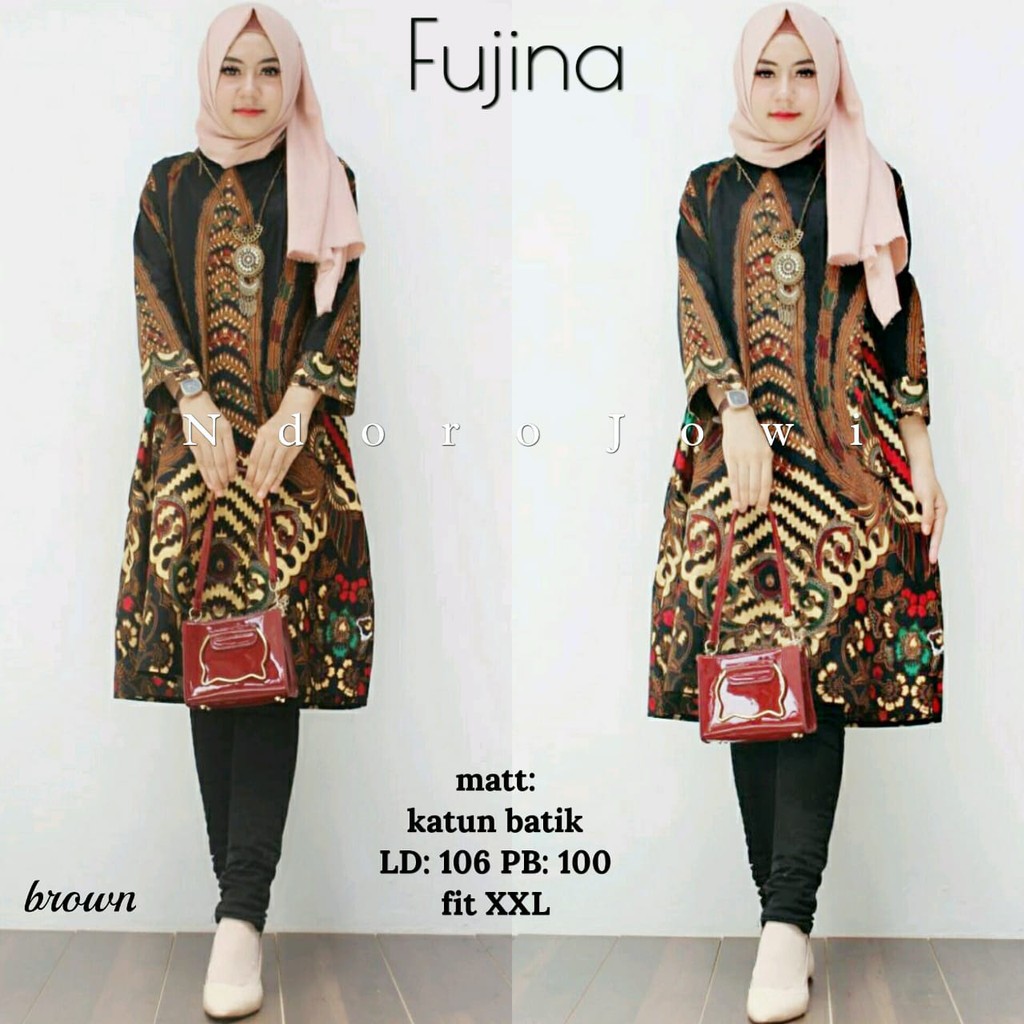 Zola Batik Tunik Batik Wanita Fujina